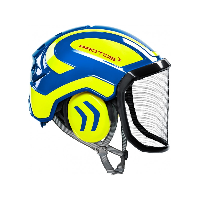 Casque De Protection Husqvarna 576 41 24-01 - Orange Fluorescent | Pour Travail En Forêt Et Jardinage