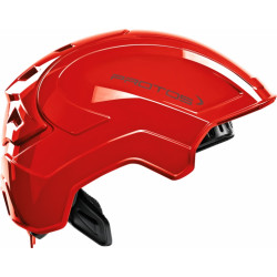 Casque de protection intégral Protos Industry PFANNER rouge