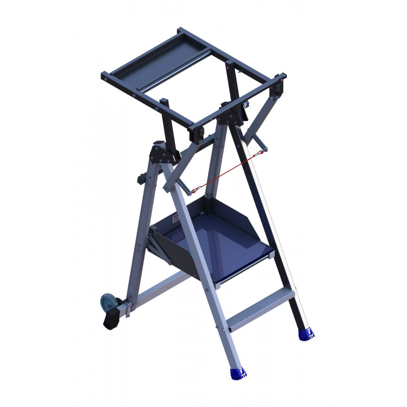 Plateforme individuelle roulante avec porte outil intégré ULTRALU Plateforme individuelle roulante avec porte outil intégré ULTRALU
