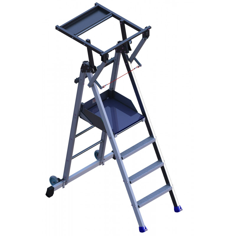 Plateforme individuelle roulante avec porte outil intégré ULTRALU Plateforme individuelle roulante avec porte outil intégré ULTRALU