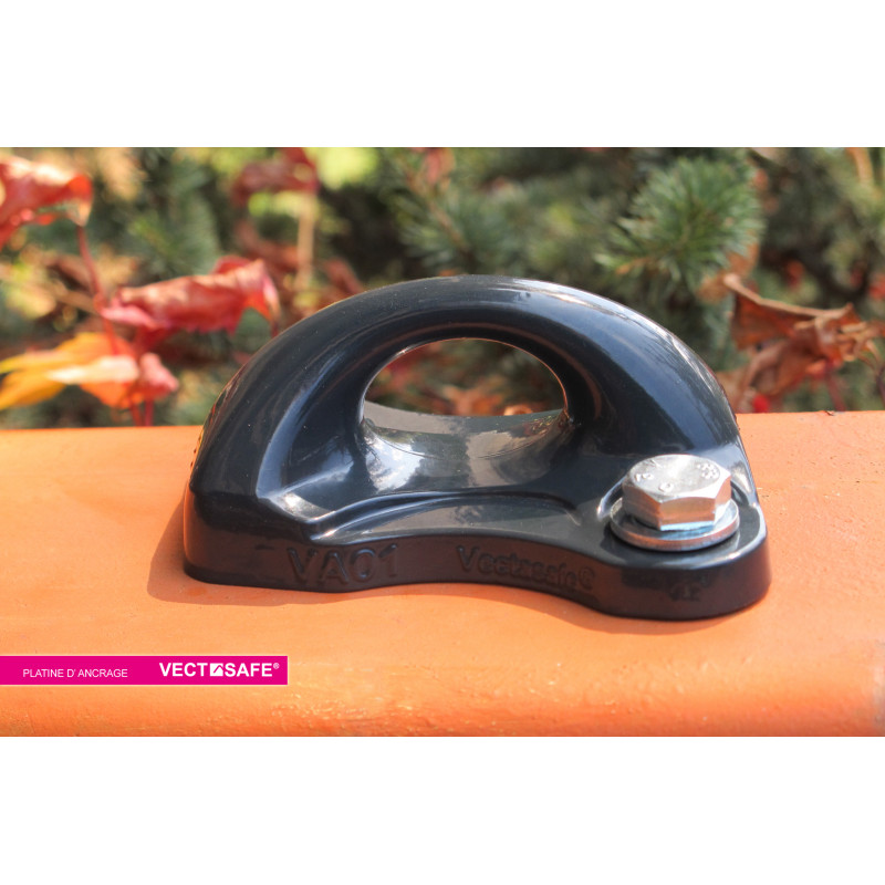 Platine d'ancrage alu Vectasafe - Point d'ancrage Platine d'ancrage alu Vectasafe - Point d'ancrage