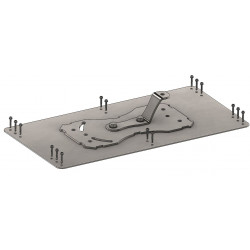 Ligne de vie horizontale sur bac aluminium