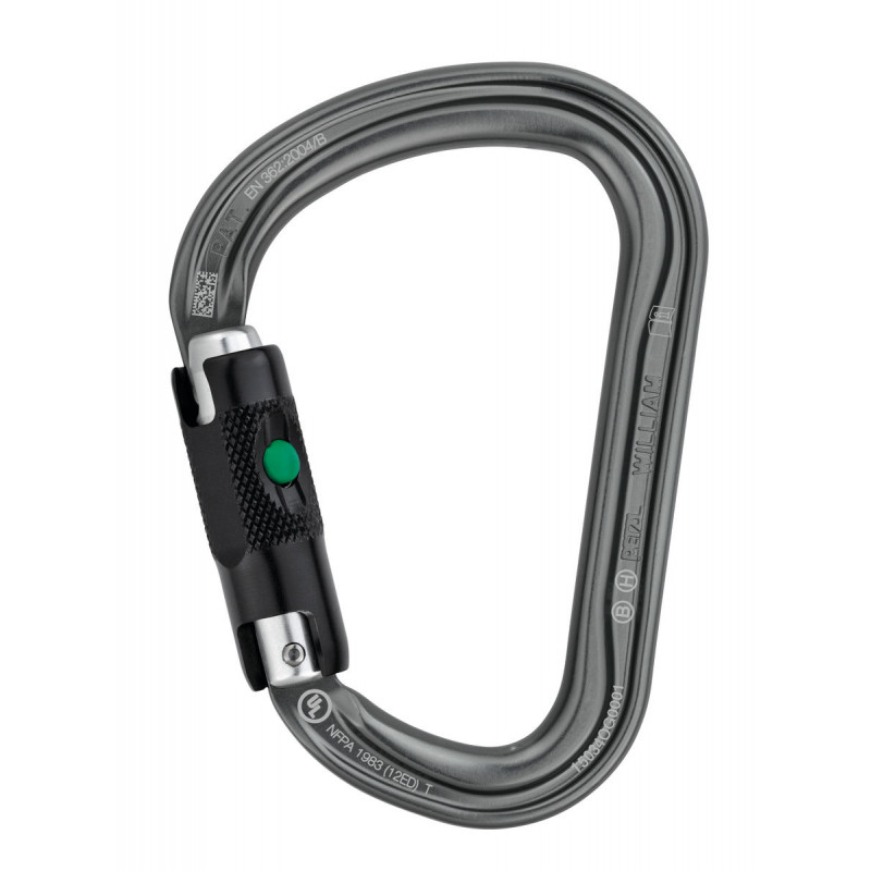 Mousqueton William Ball Lock Petzl