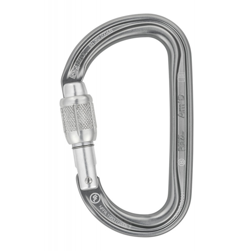 Mousqueton Am'D Screw Lock Petzl