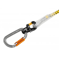 Longe de maintien au travail spéciale élagage Microflip Petzl