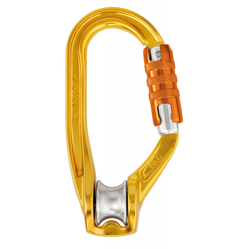 Poulie mousqueton Rollclip Triact Lock Petzl Poulie mousqueton Rollclip Triact Lock Petzl