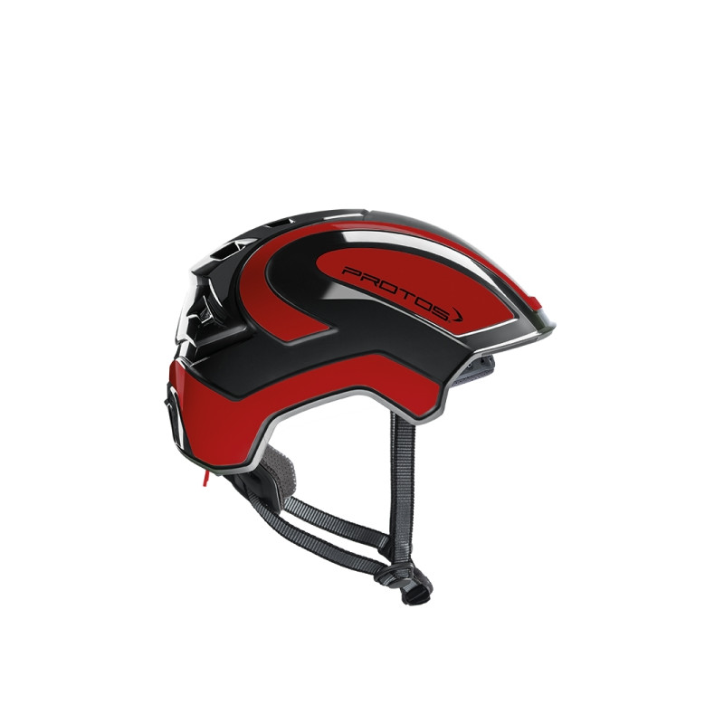 Casque Protos Integral Climber - Travaux en hauteur noir/rouge