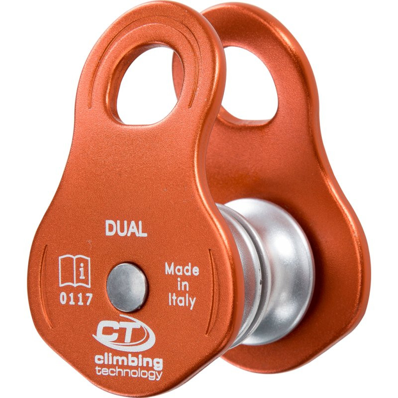 Poulie Double DUAL de chez Climbing Technology réf 2P668