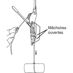 Treuil à corde Evak 500