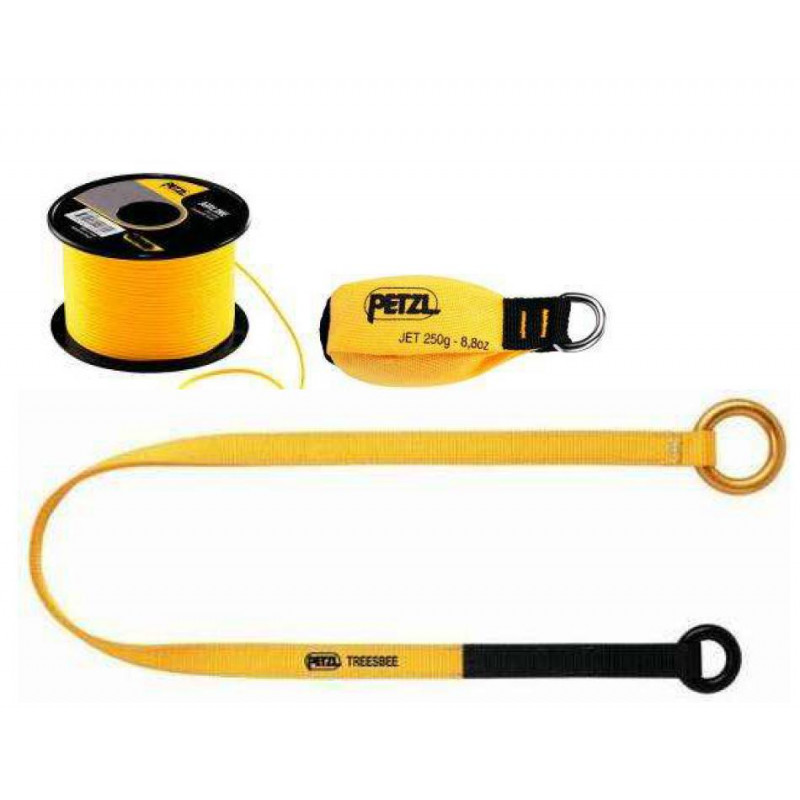 Seau à Corde PETZL 30L Imperméable – Jaune/Noir – Sac De Rangement Escalade