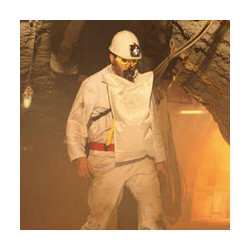 Masque auto sauveteur OXY 3000 avec protection caoutchouc