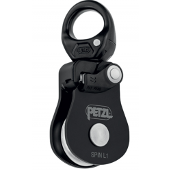 PETZL - POULIE SPIN L1 NOIR - ANCRAGE