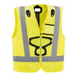 PETZL - Veste HI-VIZ - Harnais Newton - Jaune