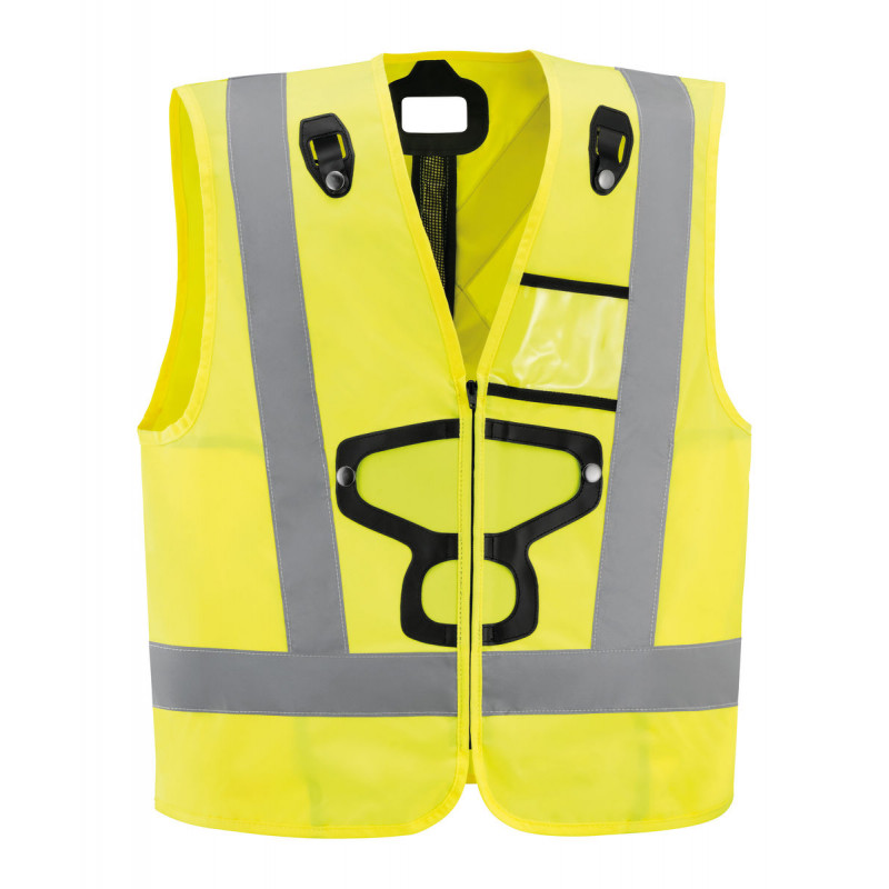 PETZL - Veste HI-VIZ - Harnais Newton - Jaune