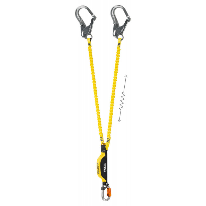 PETZL - Longe ABSORBICA®-Y MGO version internationale + MGO PETZL - Longe ABSORBICA®-Y MGO version internationale + MGO
