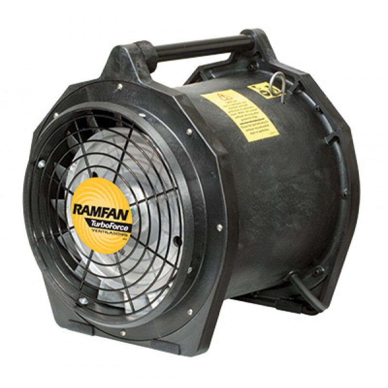 Ventilateur 30cm 3/4HP 115/240V 50/60 Hz IECEX/ATEX blower- Wired 240V - 30cm duct adapters-ATX