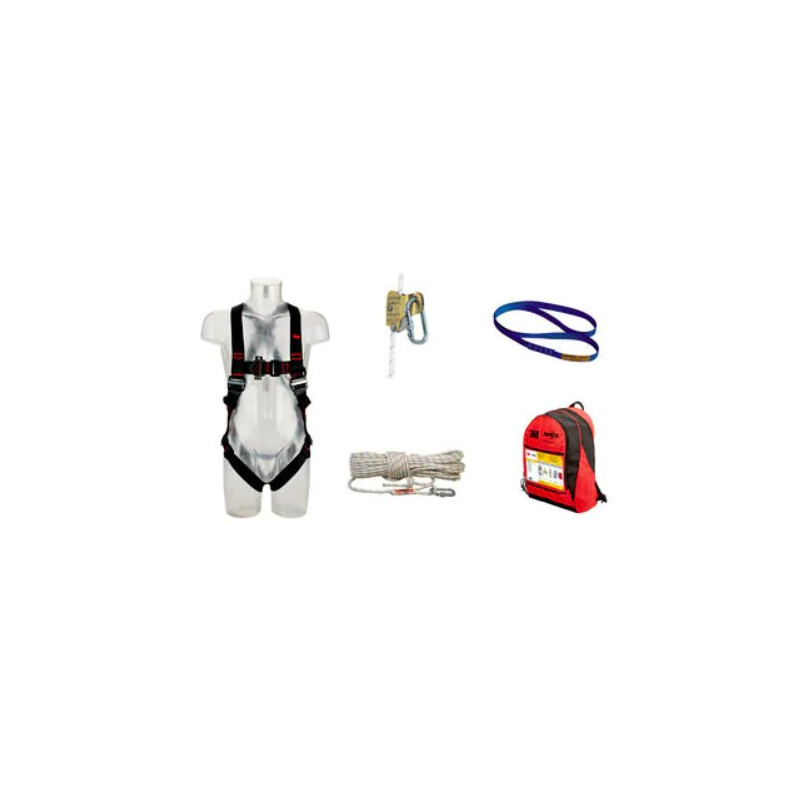 Kit toiture 3M - EPI antichute pour travailler sur un toit Kit toiture 3M - EPI antichute pour travailler sur un toit