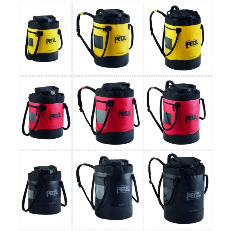 Sac à corde autoportant Bucket 30L Petzl | Croque Montagne