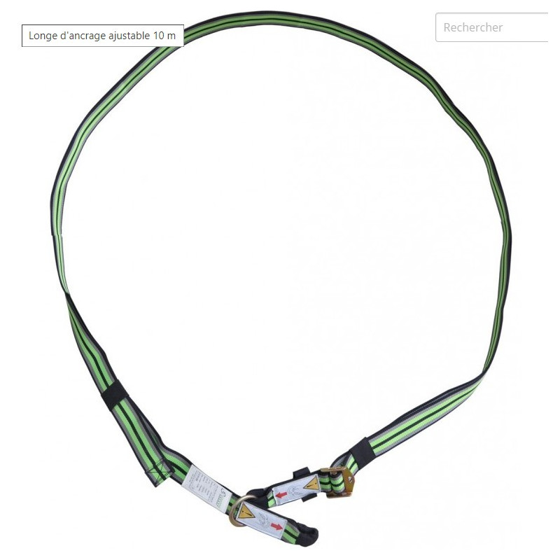 KRATOS SAFETY - Sangle d'ancrage ajustable KRATOS SAFETY - Sangle d'ancrage ajustable