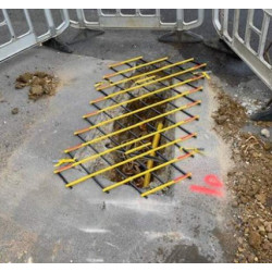 PLUCEO - Treillis pour protection de tranchée - Coversafe Trench