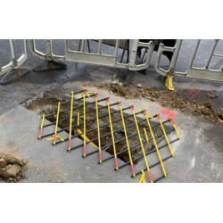 PLUCEO - Treillis pour protection de tranchée - Coversafe Trench