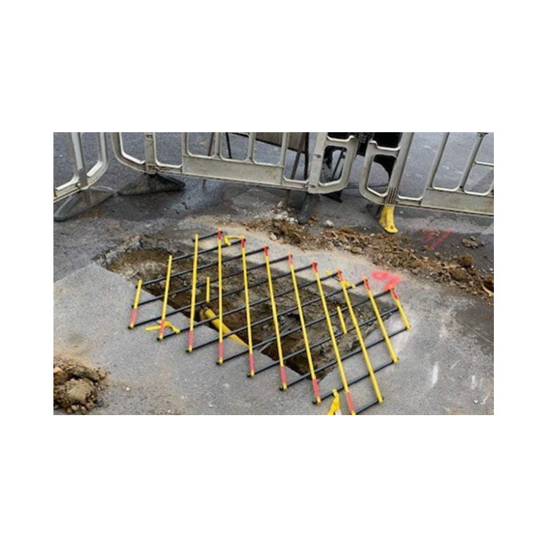 PLUCEO - Treillis pour protection de tranchée - Coversafe Trench