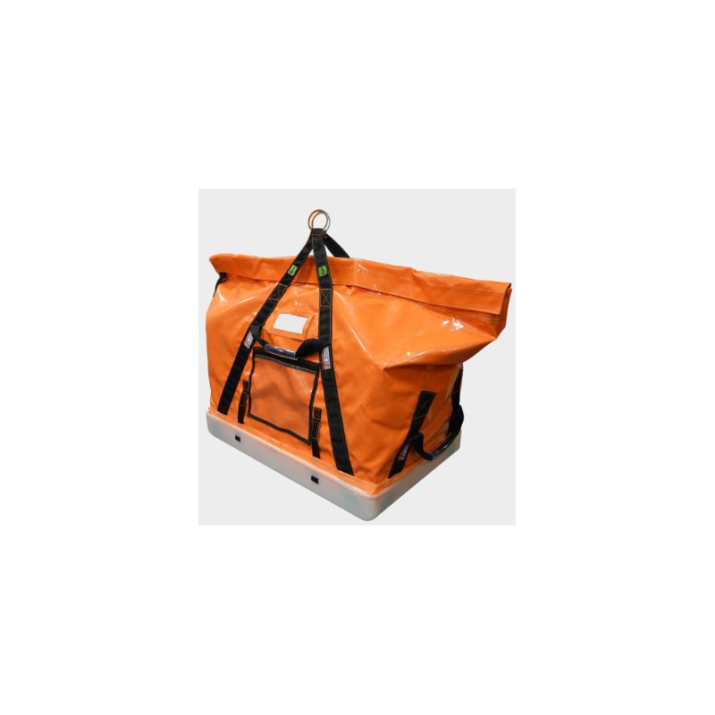 PLUCEO - Sac de levage pour éolienne - Square tool bag with steel fitting - 400KG - 240L