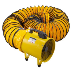 PLUCEO - Ventilateur / extracteur - 320W + gaine 5m