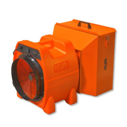 PLUCEO - Ventilateur extracteur spécial poussière portable - Diamètre 30cm