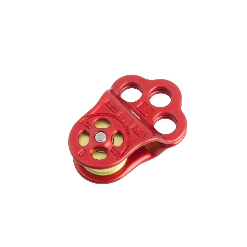 DMM - Poulie et amarrage - Triple Attachment Pulley Red