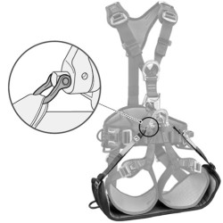 PETZL - Manilles - pour sellette PODIUM (x2)