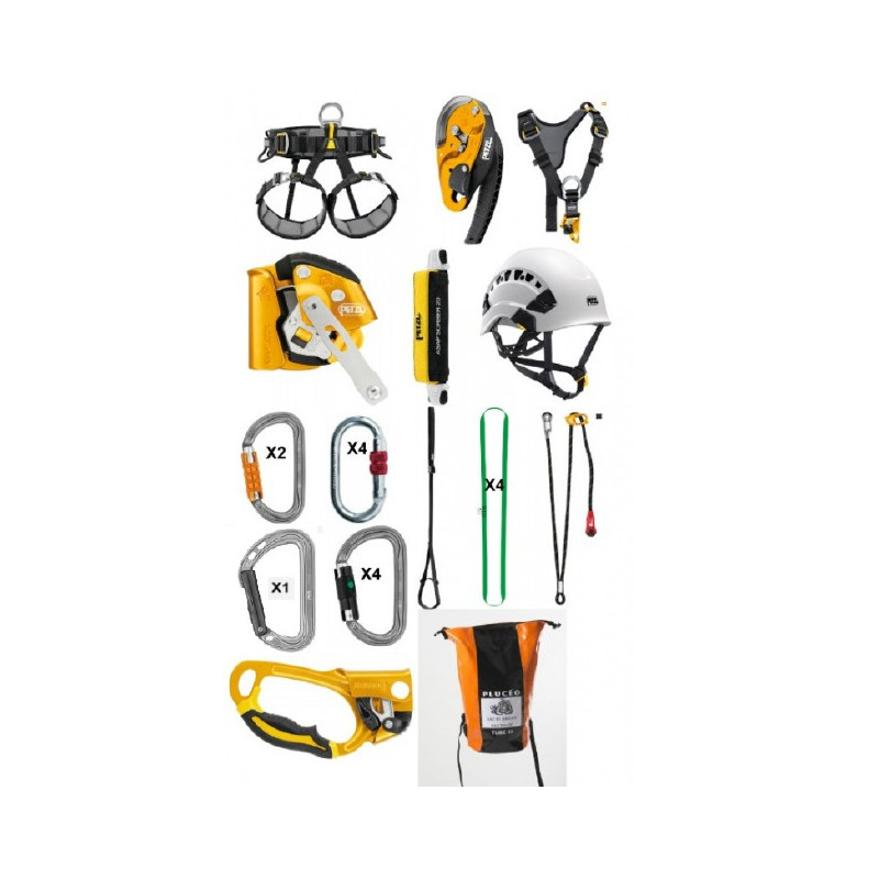 PETZL - Kit cordiste CQP "FALCON" + sac PLUCEO