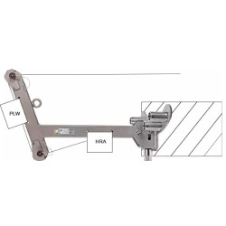 IKAR - POTENCETTE / ANCRAGE pour trou d'homme à l'horizontal