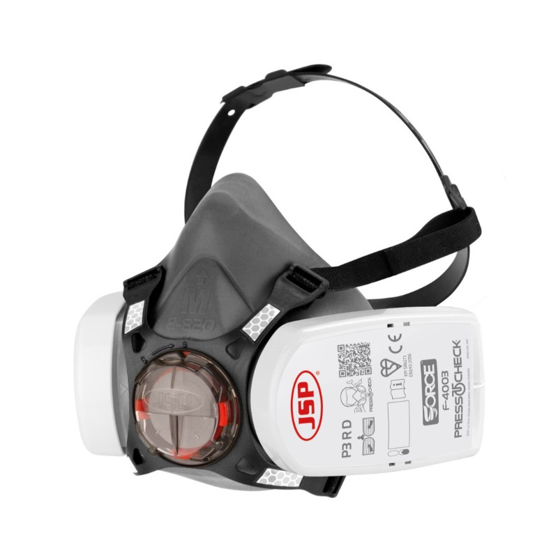 JSP - Masque respiratoire - Masque Force®8 M avec cartouches PressToCheck™ P3