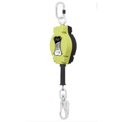 KRATOS SAFETY - Antichute à rappel automatique - HELIXON câble Inox - 10 m - Utilisation verticale seulement