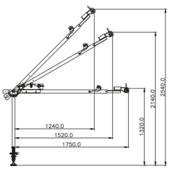 KRATOS SAFETY - Potence d'ancrage suspendue réglable - EASYSAFEWAY 2