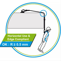 TRACTEL - Antichute à rappel automatique - BLOCFOR 20 EVO ESD I - Câble synthétique