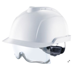 MSA - Casque de sécurité - V-Gard 930 - lunettes intégrées - Non Ventilé