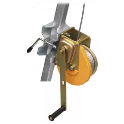 PLUCEO - Treuil récupérateur pour trépied + poulie + mousqueton - EN1496