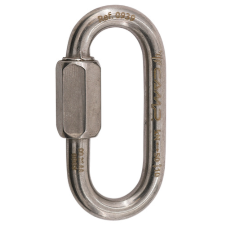 Mousquetons Noirs Verrouillables – Lot De 8 – Pour Hamac, Camping, Escalade – Acier Inoxydable