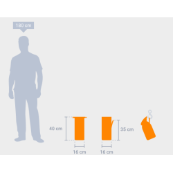 PLUCEO - Mini sac de levage à outils - 6L