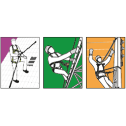 HELIXON SANGLE, ANTICHUTE À RAPPEL AUTOMATIQUE 3,5 M, POUR UTILISATION VERTICALE SEULEMENT