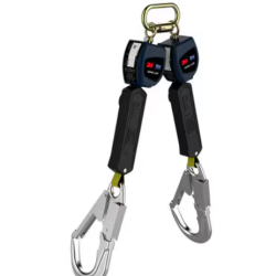 3M™ DBI-SALA® - Enrouleur à rappel automatique - Nano-Lok™, longe double - 2 m
