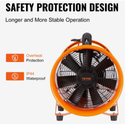 PLUCEO - Ventilateur / extracteur - 300W + gaine 10m