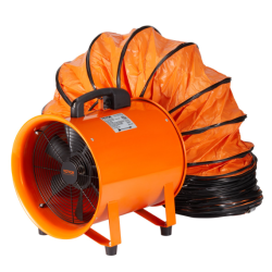 PLUCEO - Ventilateur / extracteur - 300W + gaine 10m