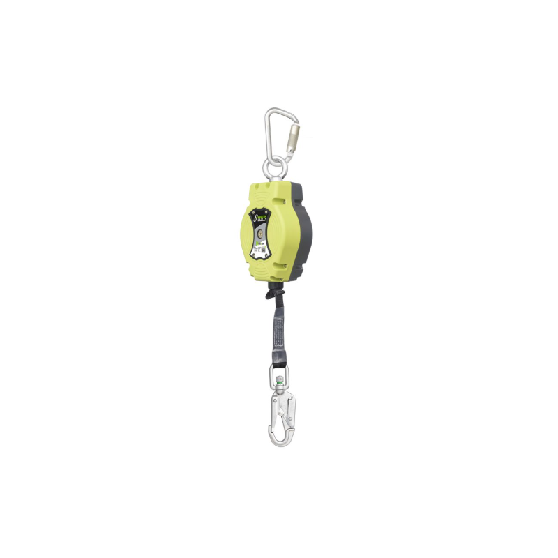 KRATOS SAFETY - HELIXON sangle, antichute à rappel automatique 6 m, pour utilisation verticale seulement