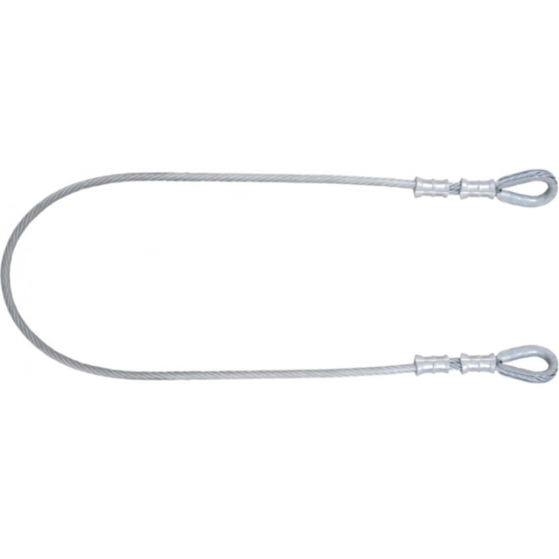 KRATOS SAFETY - Élingue d'ancrage en câble 2m KRATOS SAFETY - Élingue d'ancrage en câble 2m
