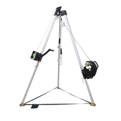 KRATOS SAFETY - Kit d'adaptation Trépied pour Antichute avec treuil de sauvetage intégré FA 20 401 30