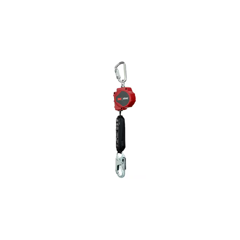 3M - Enrouleur antichute à rappel automatique - 3M™ Protecta®, sangle, mousqueton, mousqueton à verrouillage, 6.1m