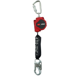 3M - Enrouleur antichute à rappel automatique - 3M™ Protecta®, sangle, mousqueton, mousqueton à verrouillage, 6.1m